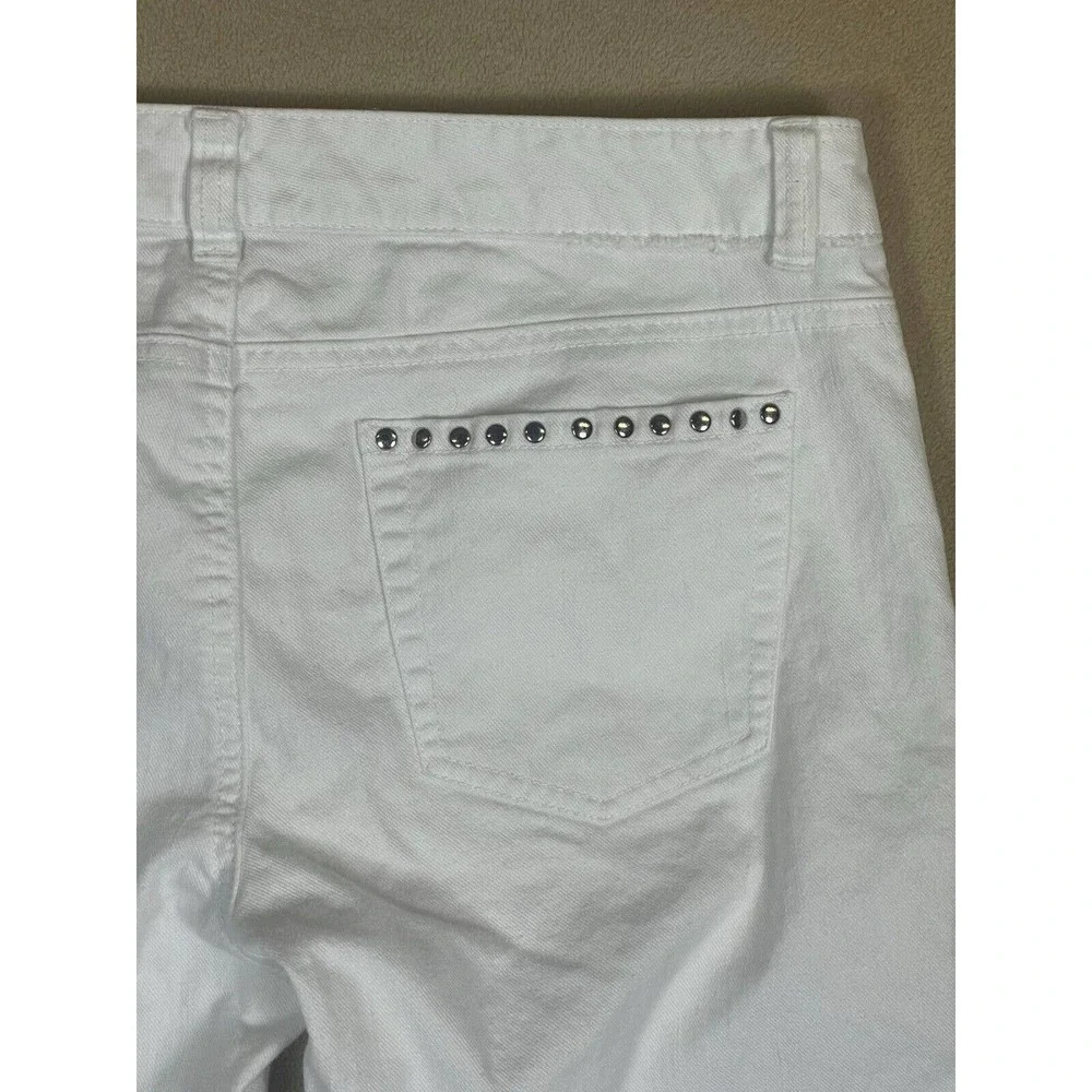 Michael Kors Skinny Jeans Womens‎ 6 Regular Fit White